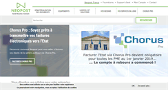 Desktop Screenshot of neopost.fr