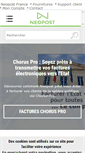 Mobile Screenshot of neopost.fr