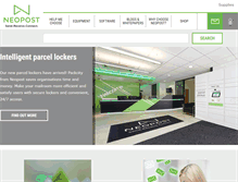 Tablet Screenshot of neopost.co.uk