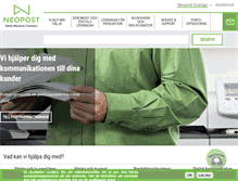 Tablet Screenshot of neopost.se
